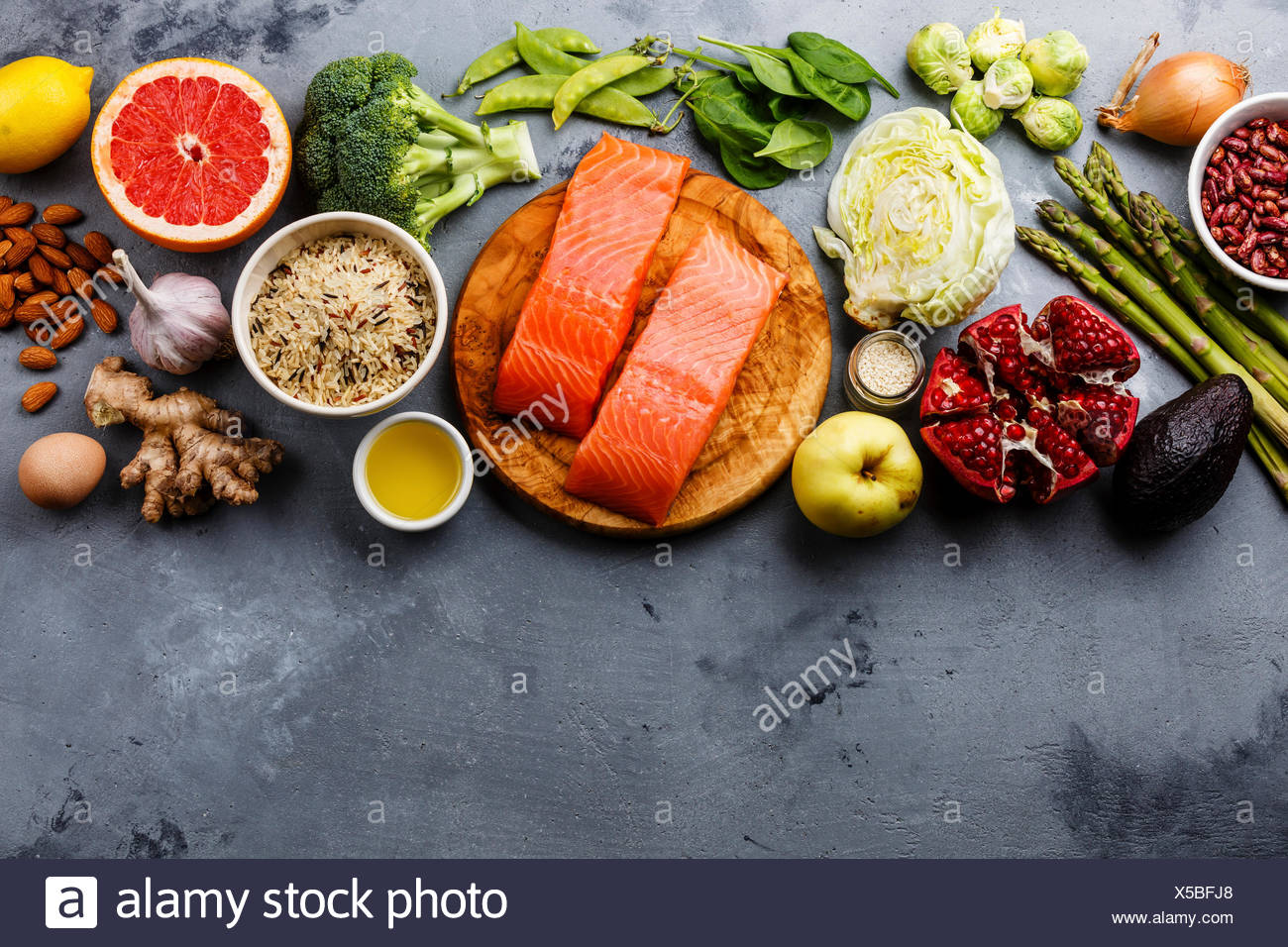 Fruit Vegetable Fish Fresh High Resolution Stock Photography and Images