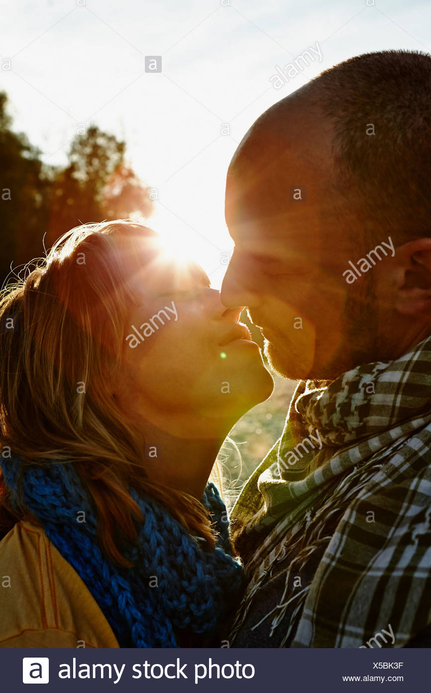 Kissing Couple Beach High Resolution Stock Photography and Images - Alamy