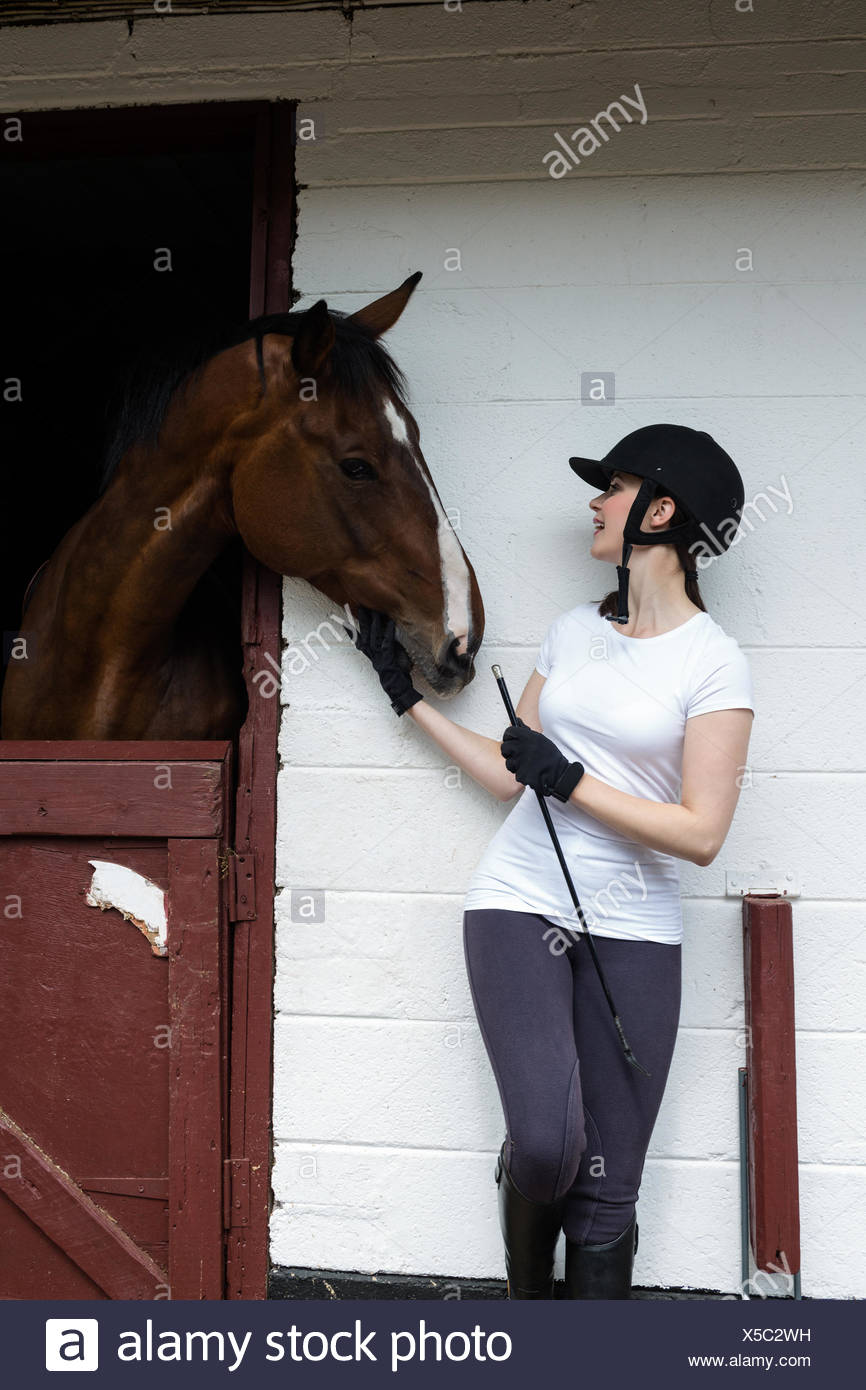 Horse Whip Woman High Resolution Stock Photography and Images Alamy