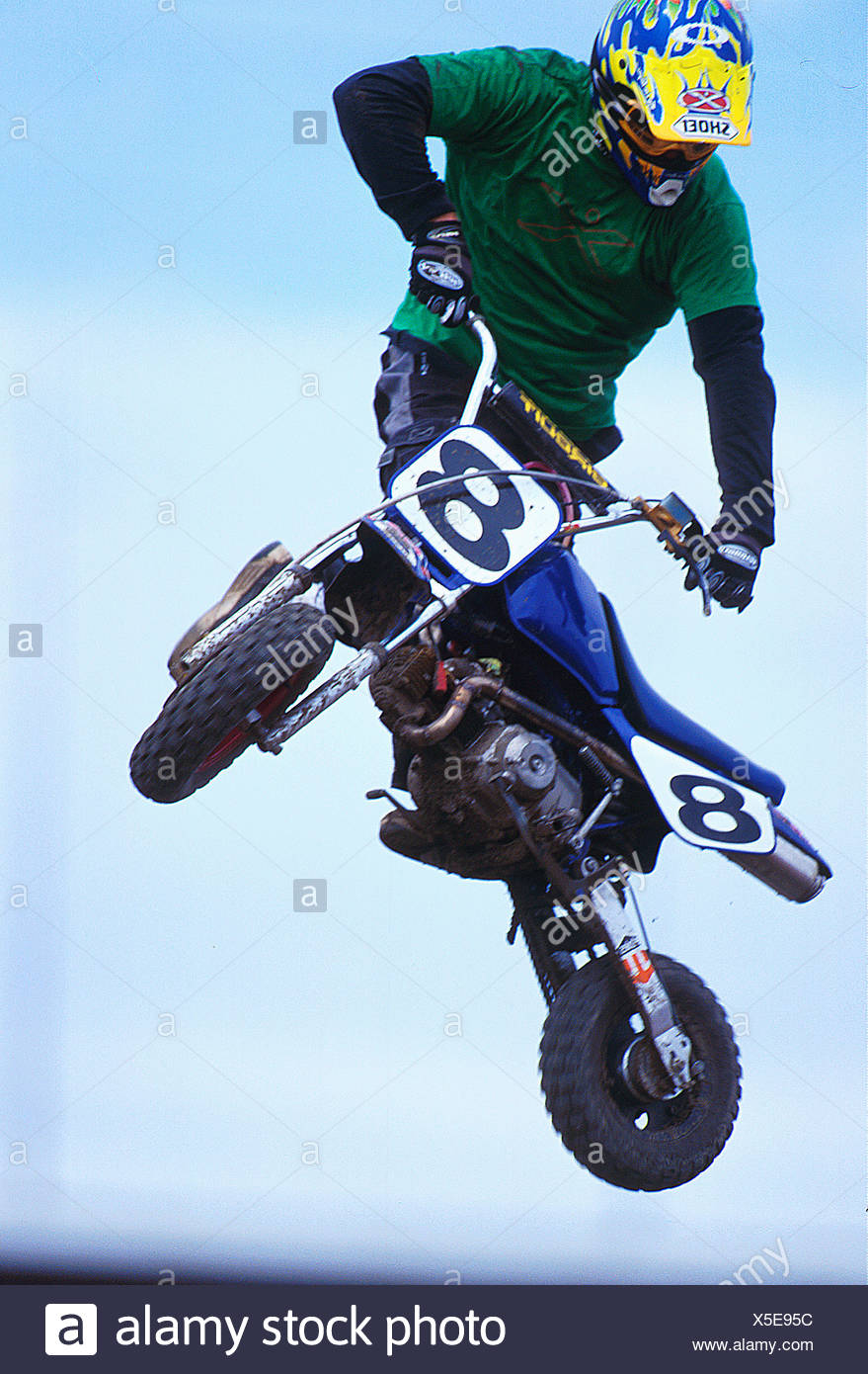 Mini Motocross Action Stock Photo 278753704 Alamy