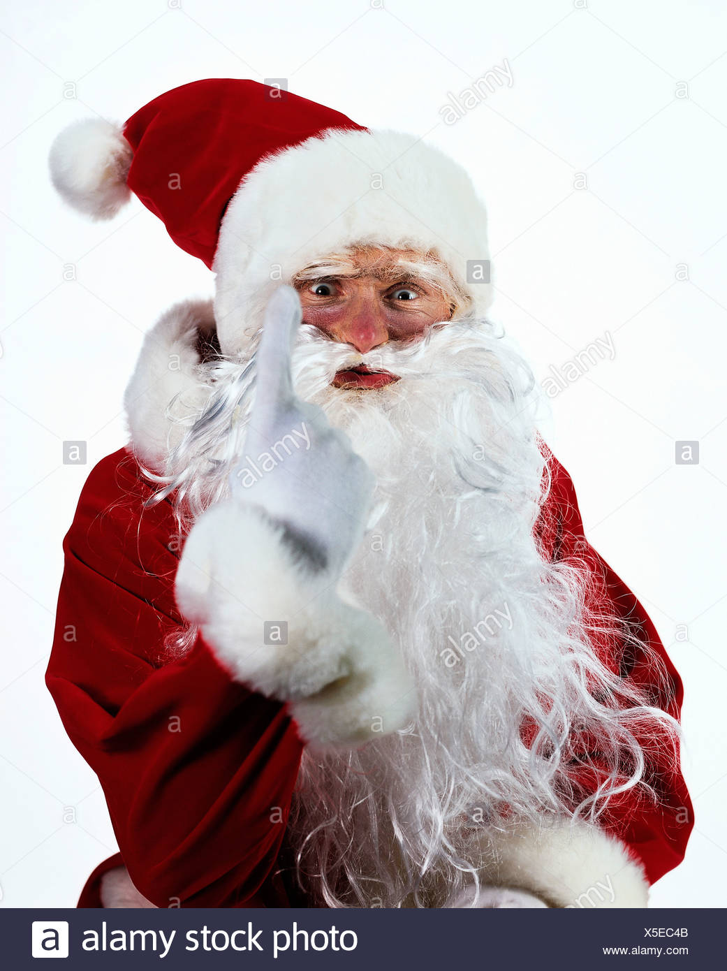 weird santa hat