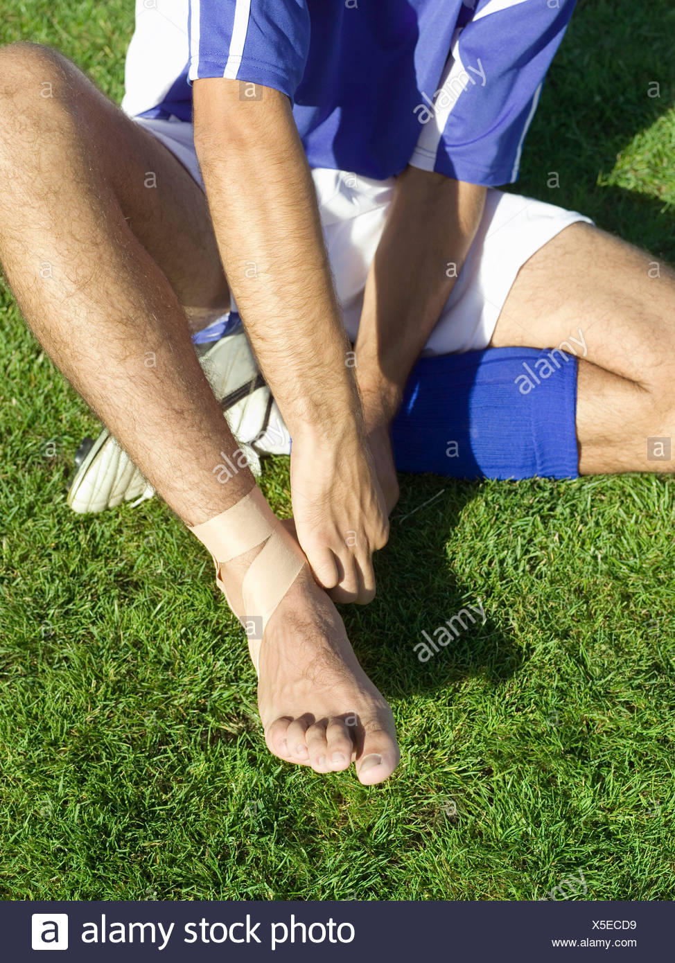 How To Tape An Ankle For Soccer