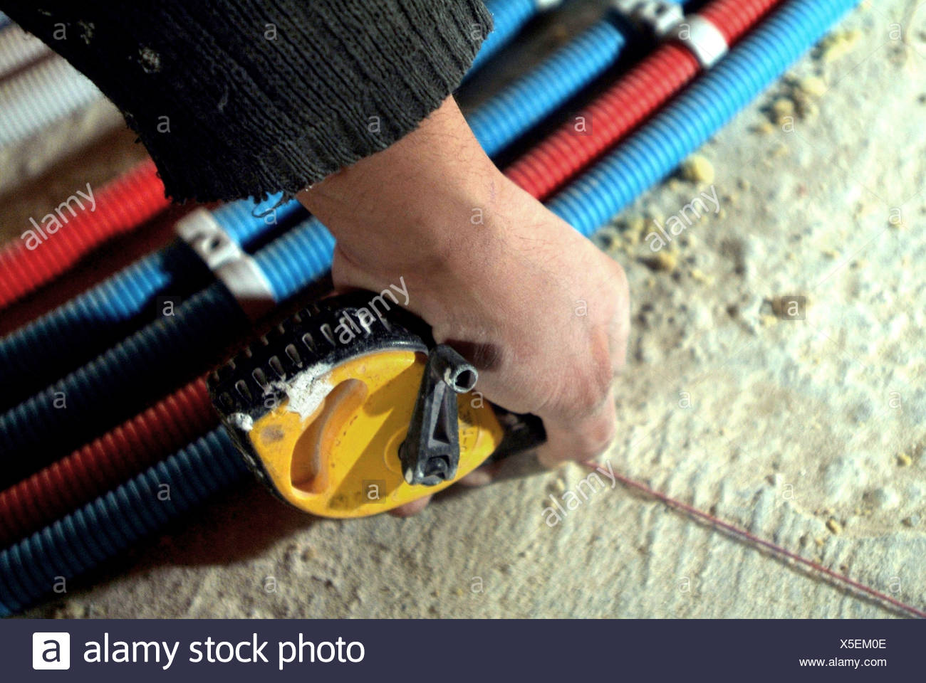Cable Protection On The Floor Stock Photo 278762190 Alamy
