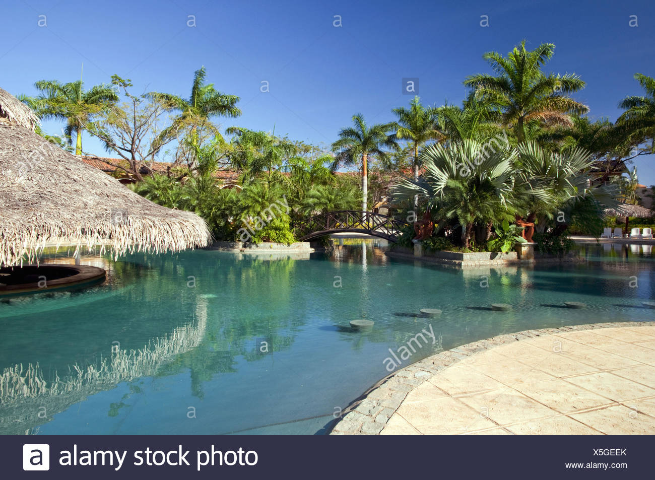 The Pool Area At The Tamarindo Diria Hotel And Golf Resort Guanacaste Costa Rica Central America Stock Photo Alamy