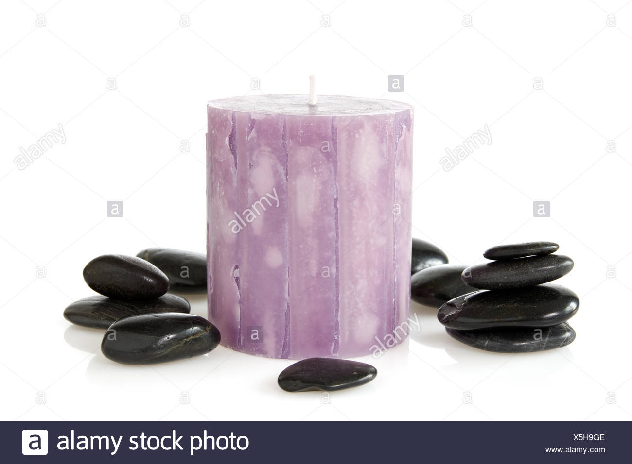 Candle Purple Aromatic Decoration Candlesticks Candlestick