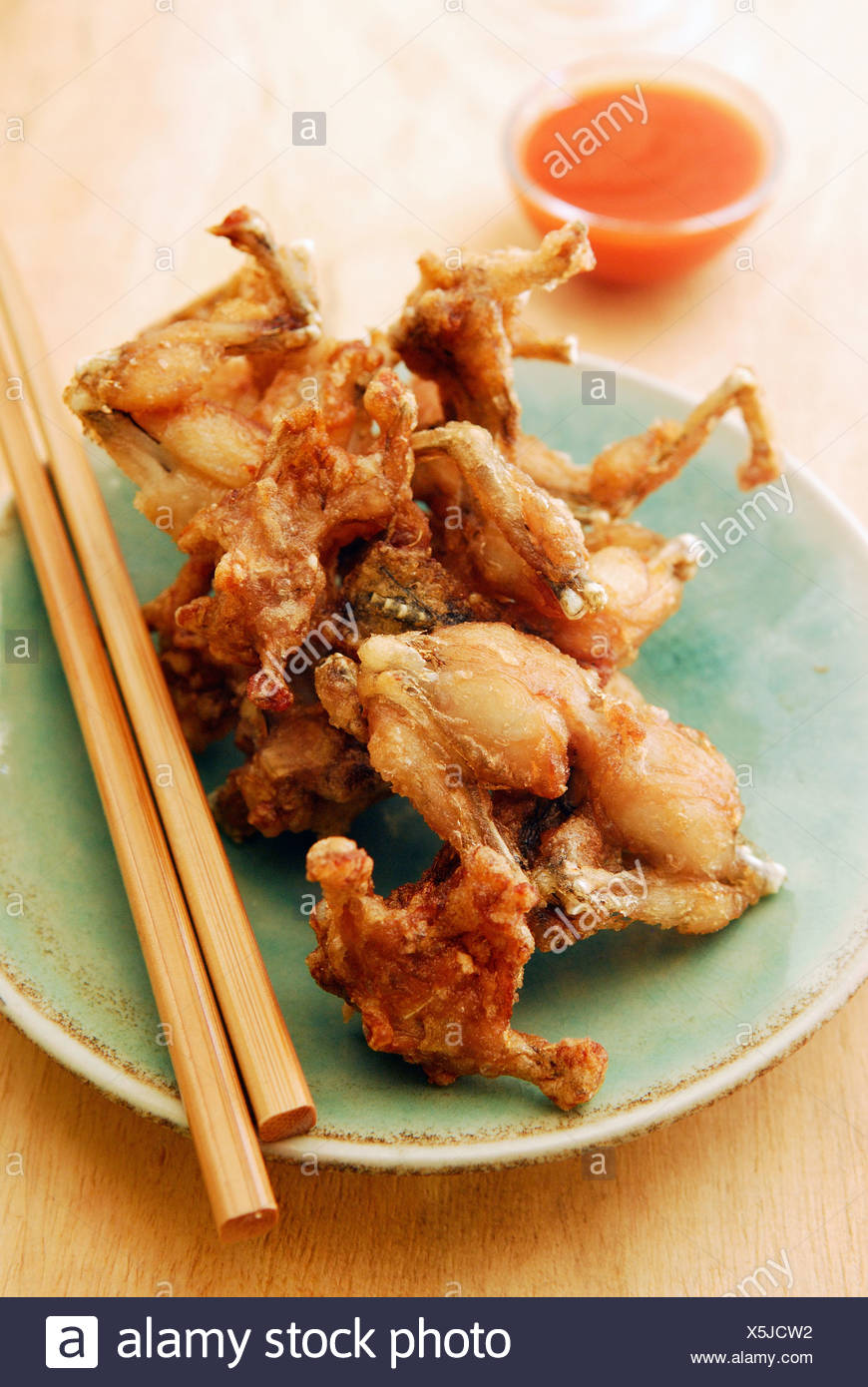 Frogs Legs Dish High Resolution Stock Photography And Images Alamy