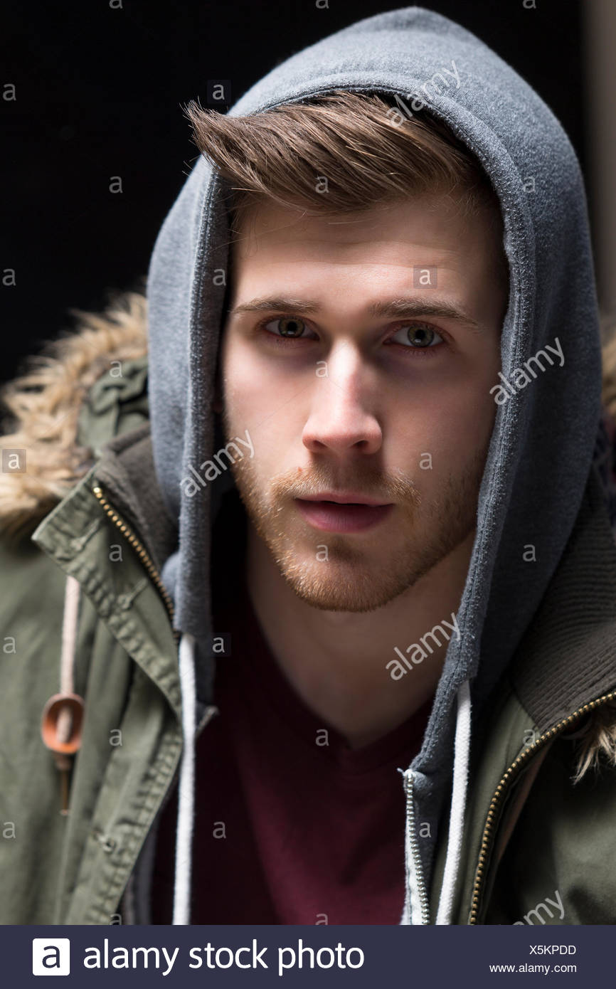 guy with hood up