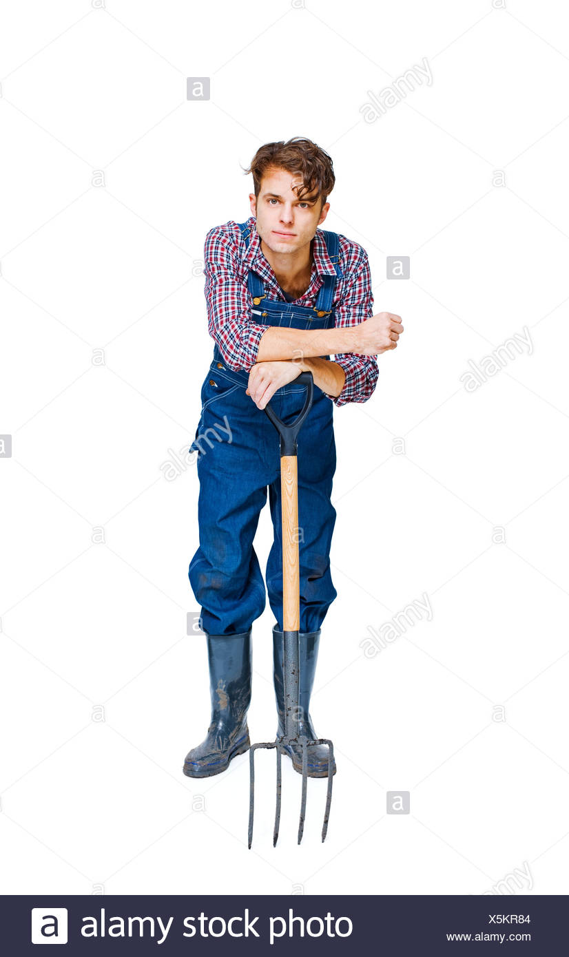 Farmer Pitchfork Stock Photos & Farmer Pitchfork Stock Images Alamy