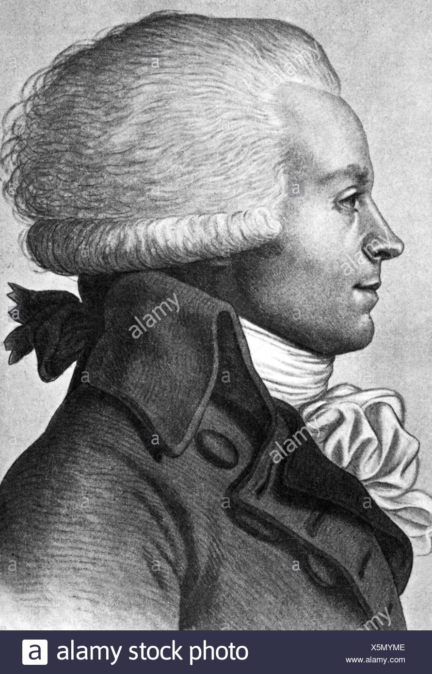 Maximilien Robespierre Black and White Stock Photos & Images Alamy