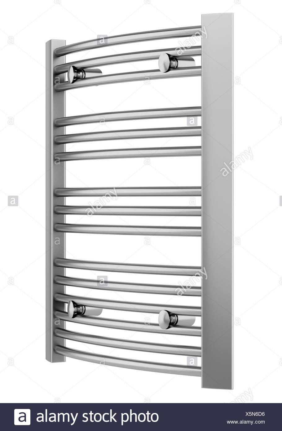 chrome towel rack on Chrome Towel Rack High Resolution Stock Photography And Images Alamy