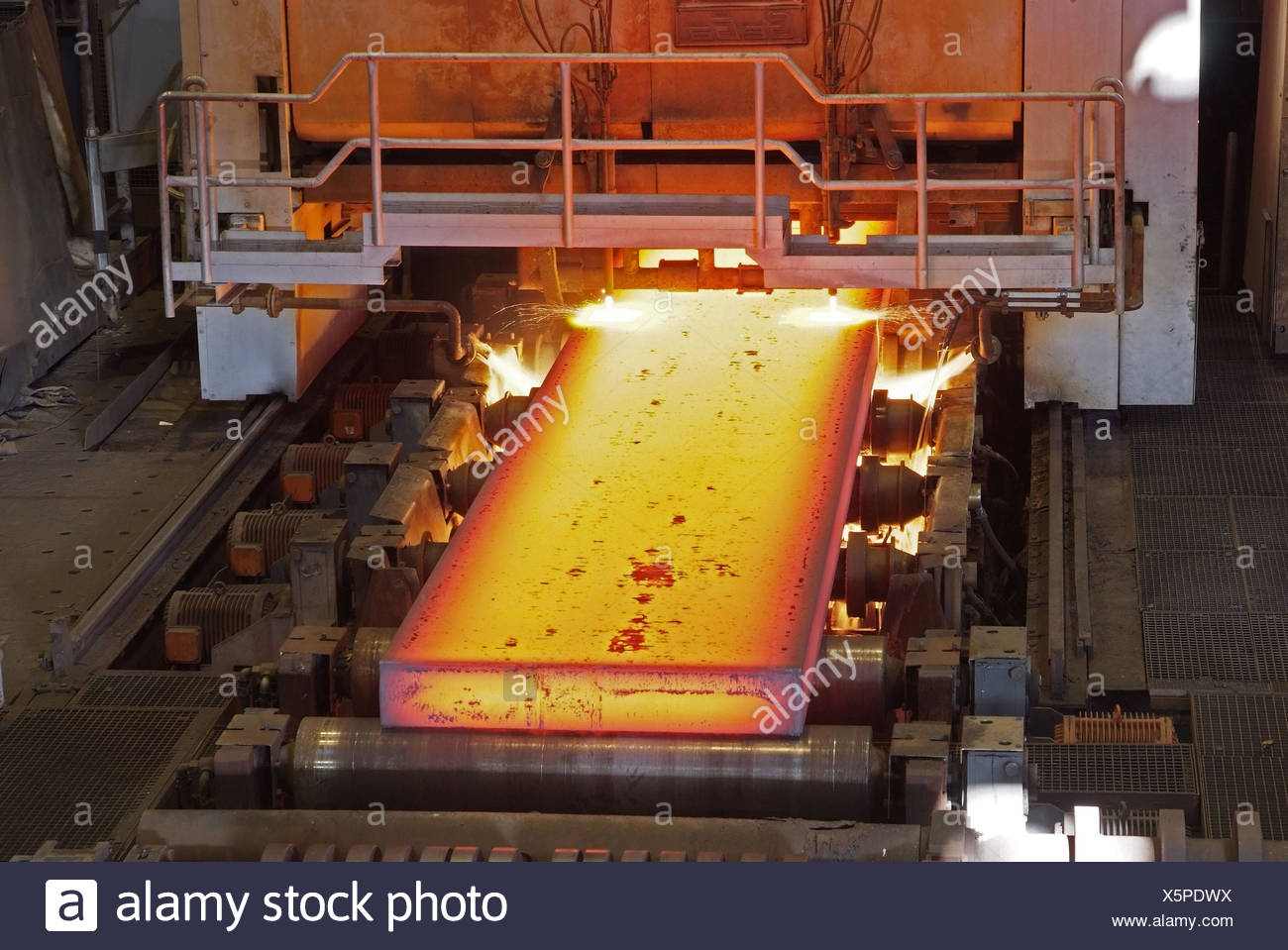 Continuous Casting Plant Stock Photos & Continuous Casting Plant Stock