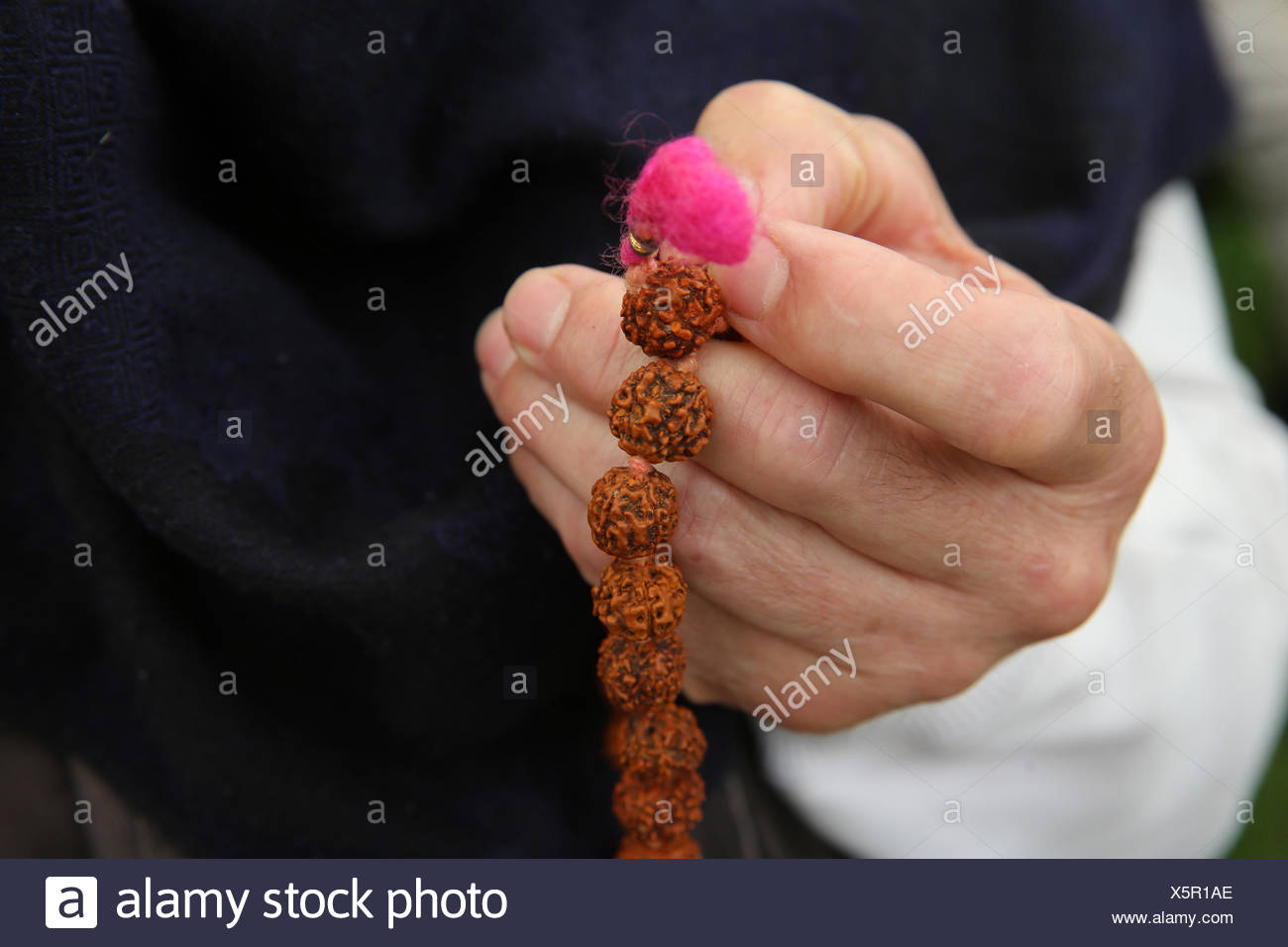 Hindu Prayer Beads High Resolution Stock Photography and Images Alamy