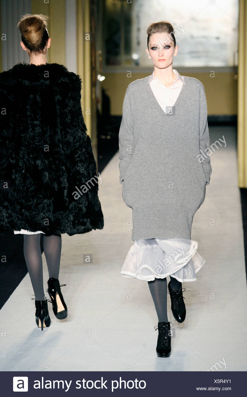 sweater dress and ankle boots