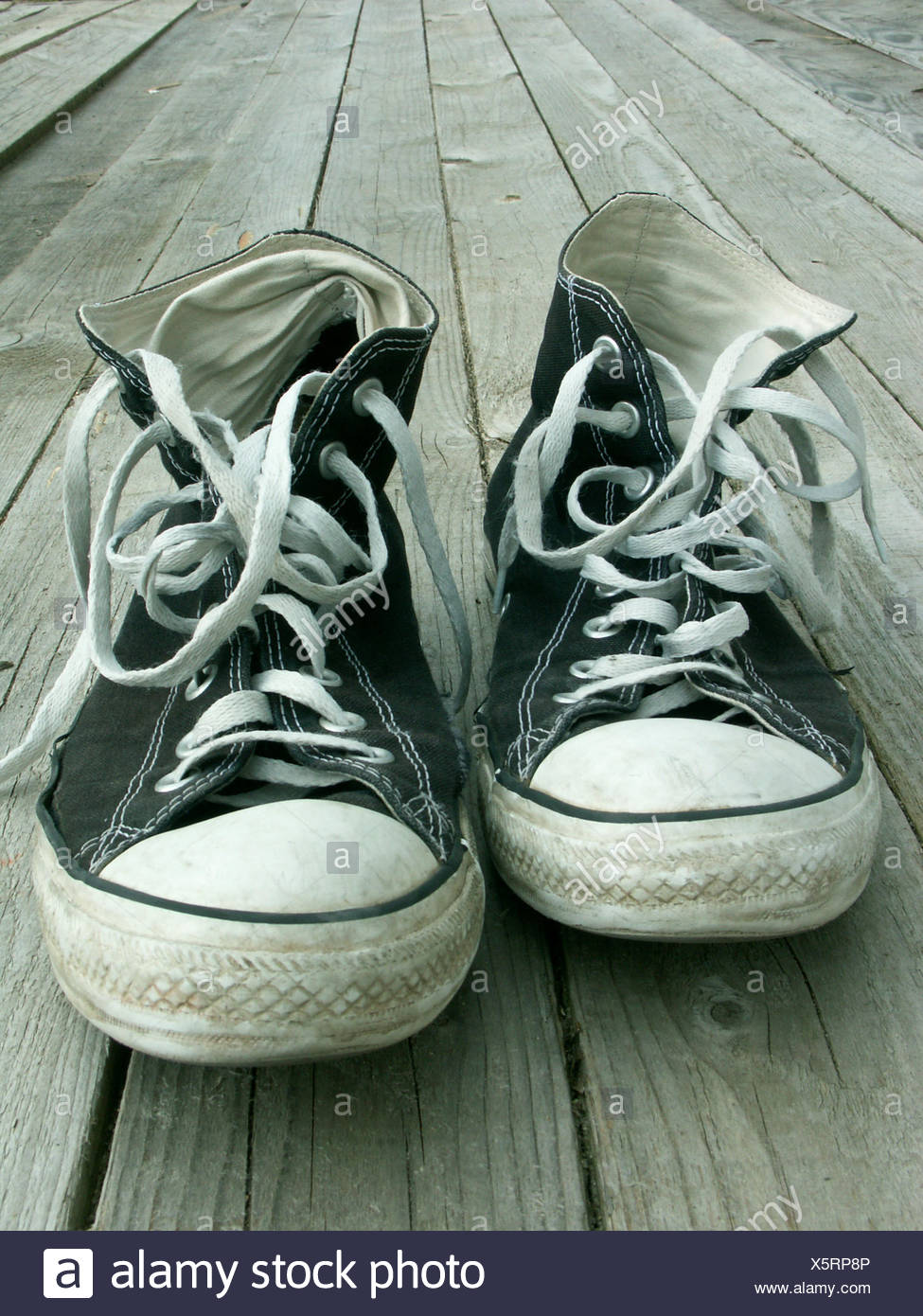 worn out white converse