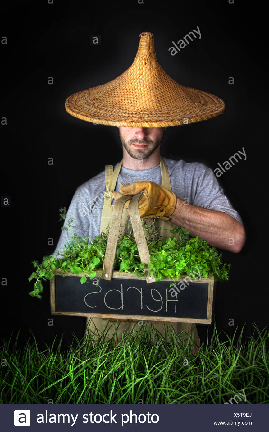 asian gardening hat