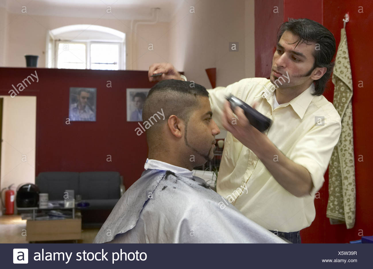 Arabic Hairdressing Salon Berlin Germany Stock Photo 278990595
