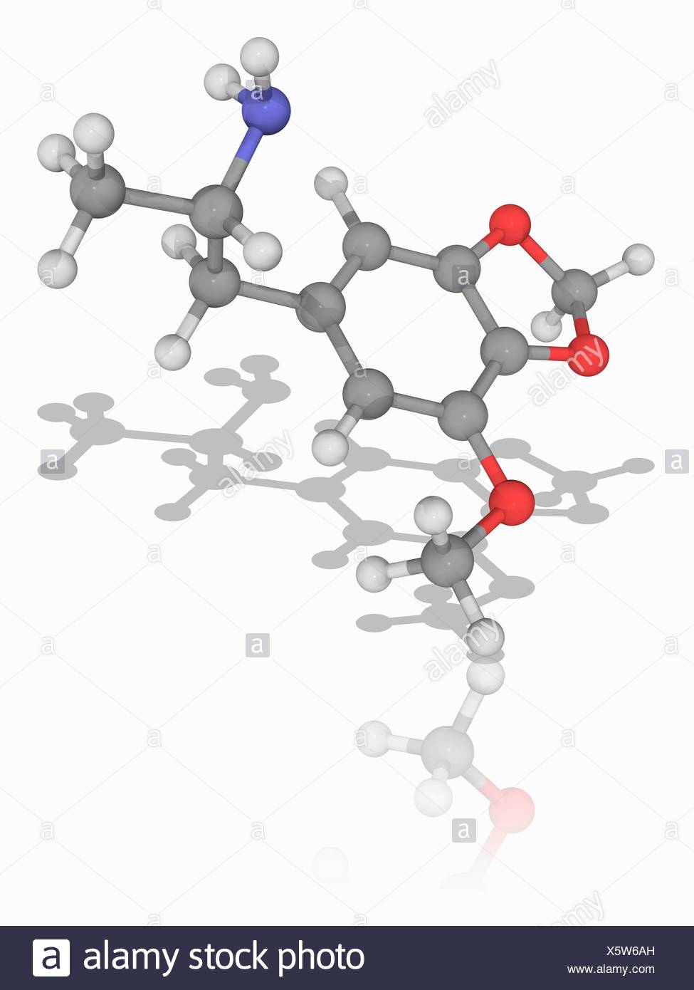 Molecular Model Ecstasy Molecular High Resolution Stock Photography and ...