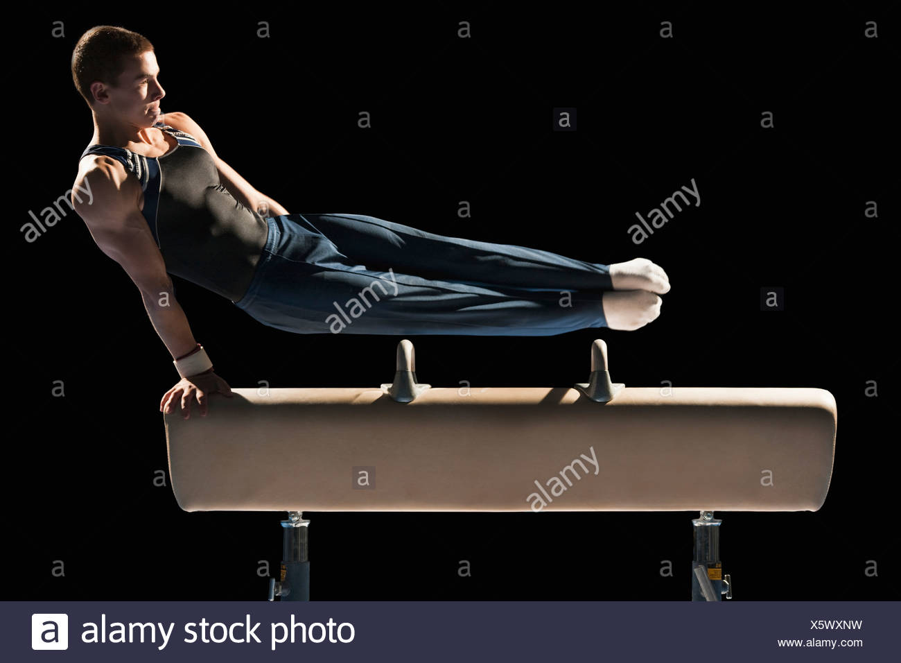 Vaulting Horse High Resolution Stock Photography and Images Alamy