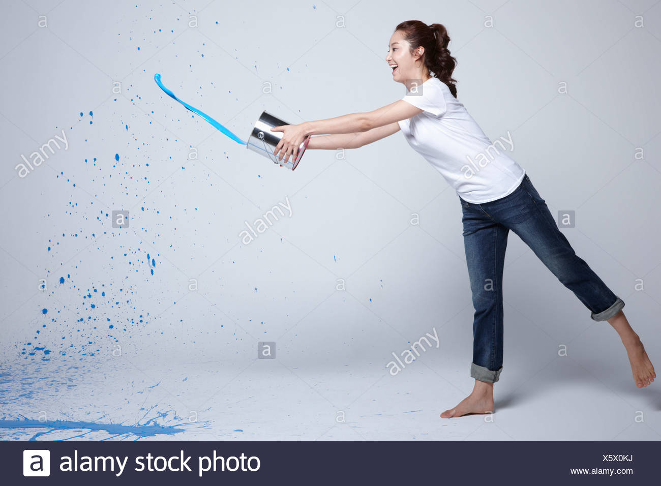 Smile From Paint High Resolution Stock Photography and Images Alamy