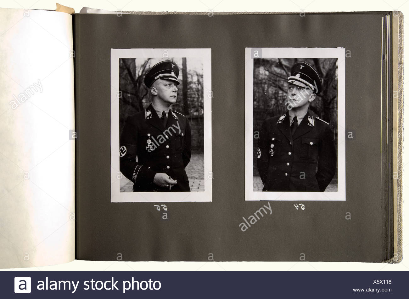 Obergruppenfuhrer Friedrich Karl Baron Von Eberstein Three Photo Albums From His Personal Possession Album 1 Is Entitled 1 1923 1932 With Ca 94 Pictures Of Events During The Struggle Mostly