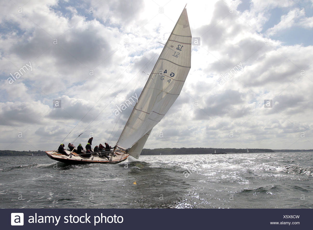 Flensburg Germany Sailing Event Robbe Berking Classics Stock Photo Alamy