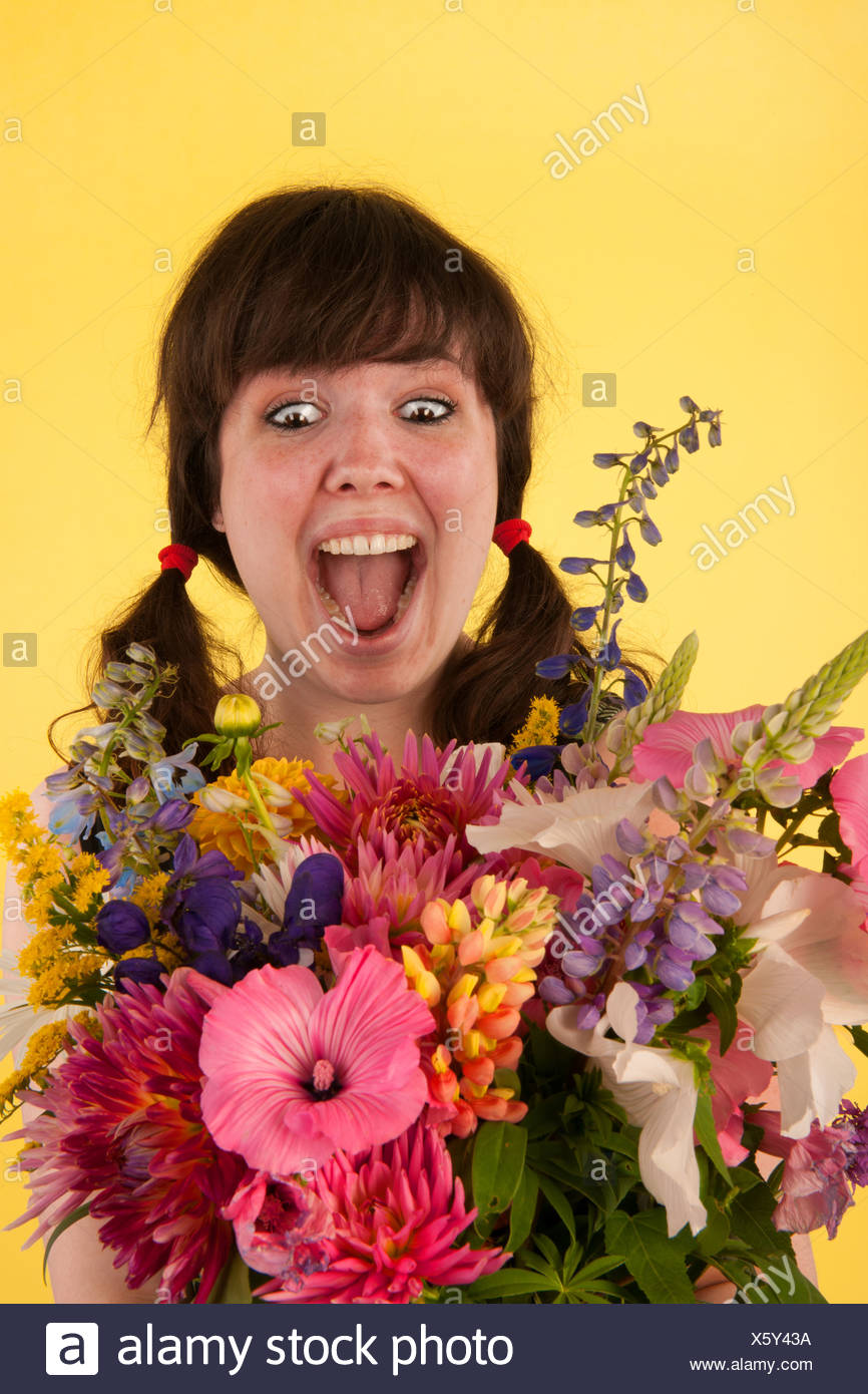 getting flowers for a girl