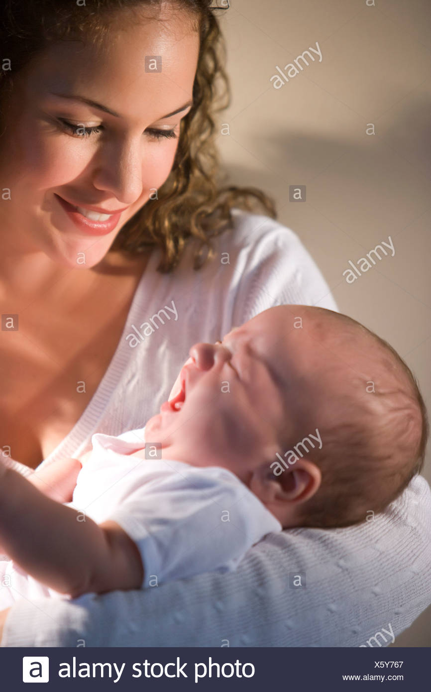 3 month old baby crying