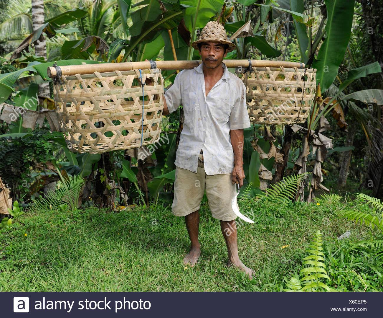 Balinese Baskets Stock Photos & Balinese Baskets Stock Images Alamy