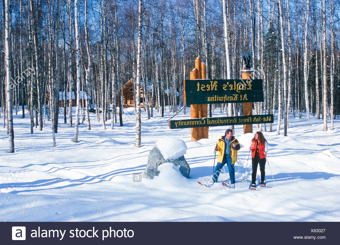 Alaska Cross Country Skiing In The Kantsihna Eagles Nest Cabins