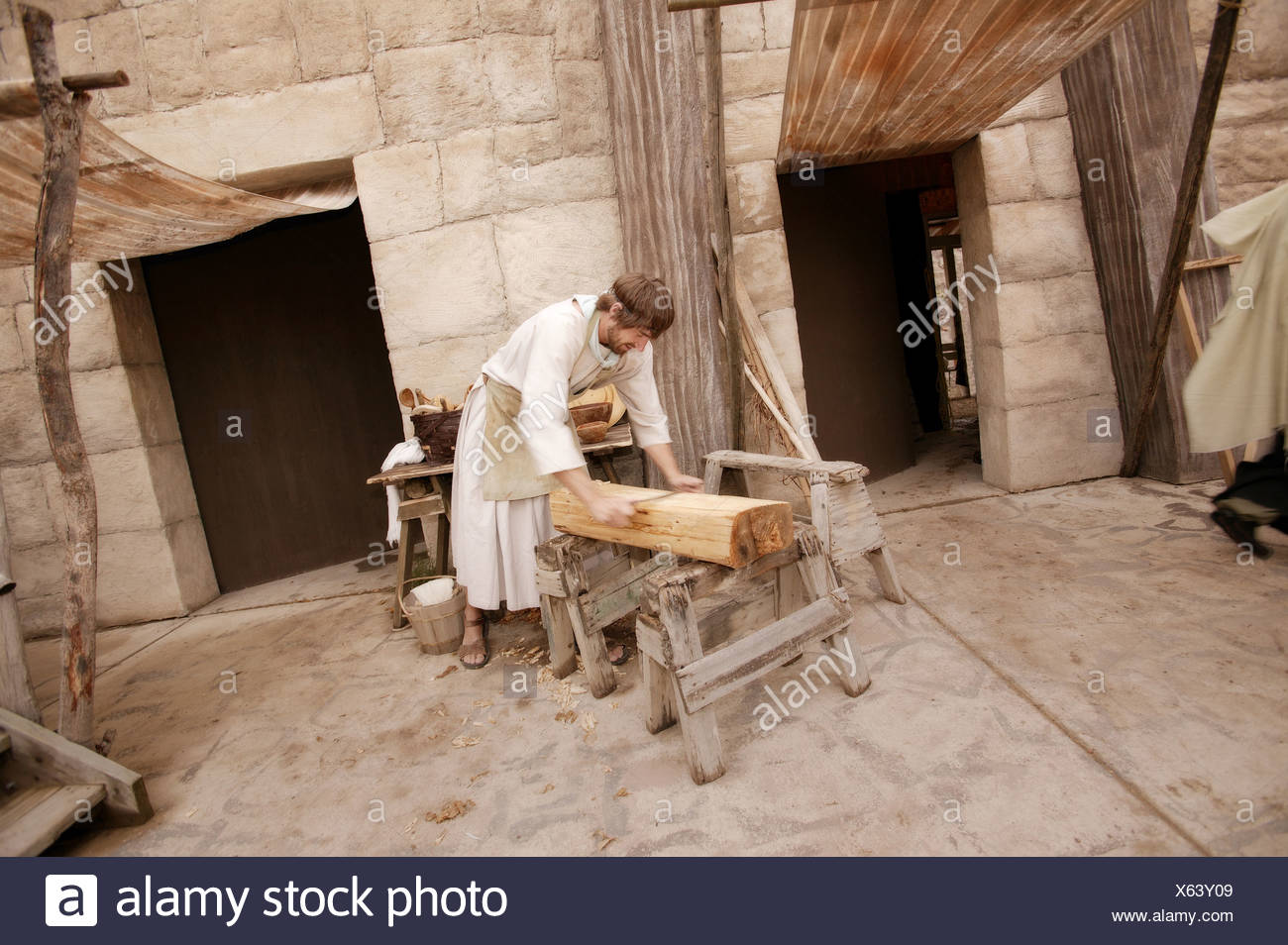 Jesus The Carpenter High Resolution Stock Photography and Images Alamy