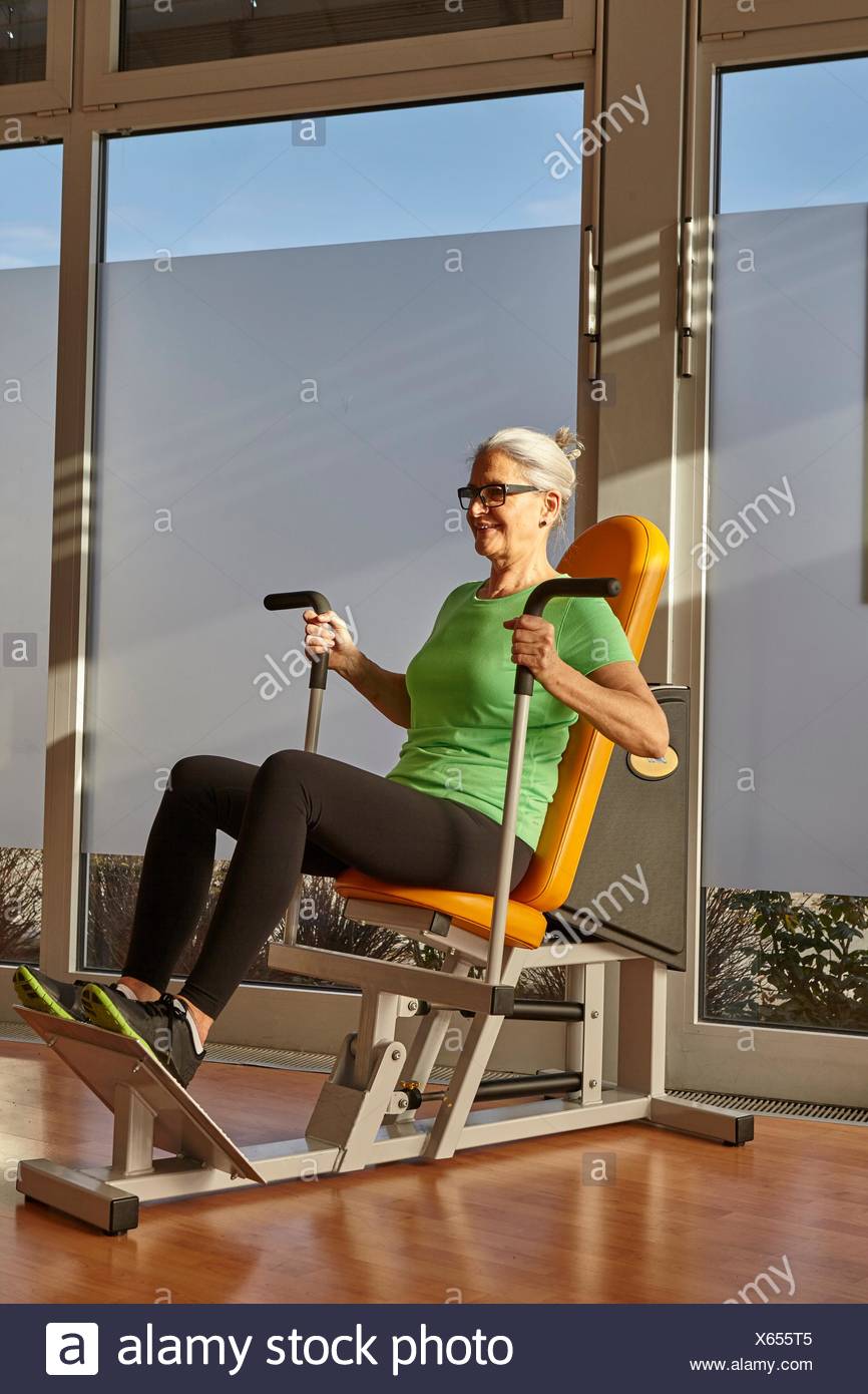 sitting exercise machine