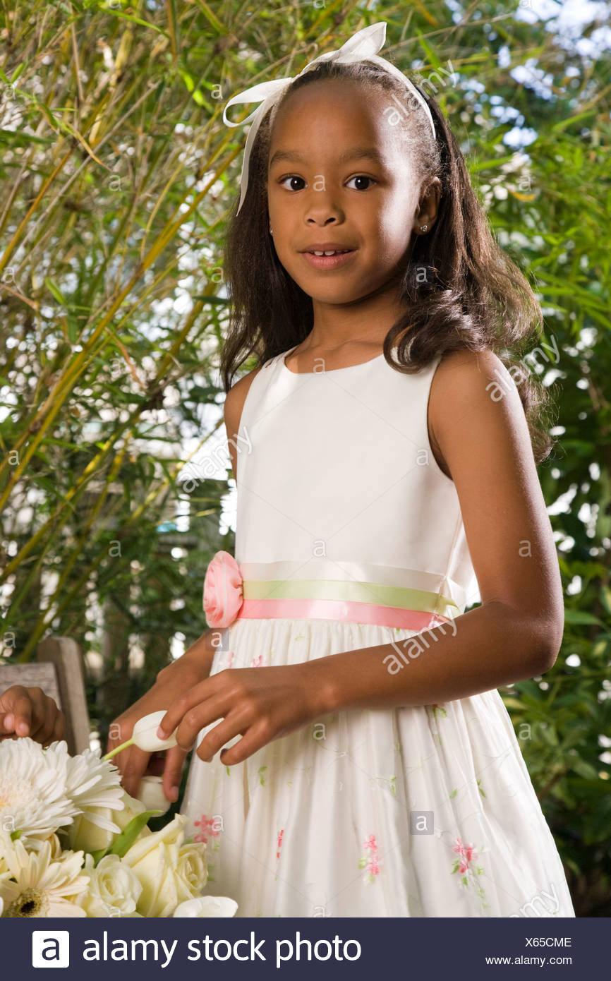 african flower girl dresses