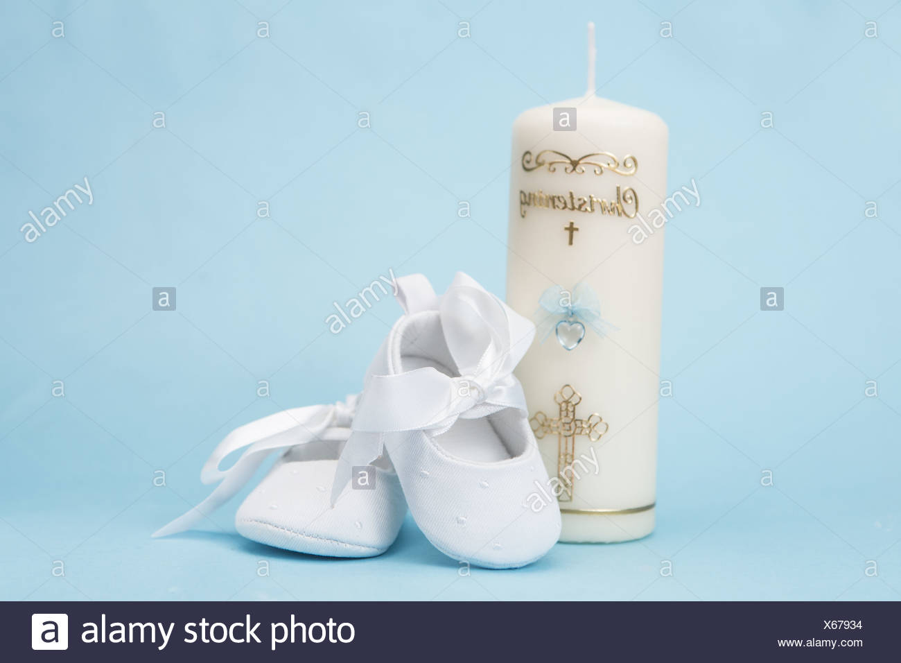 baptism booties boy