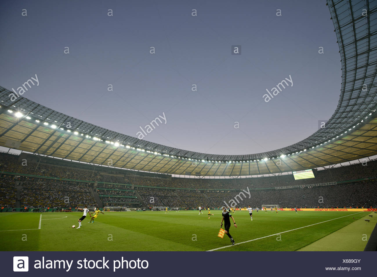 Overview Blue Hour Dfb Pokalfinale Olympiastadion Berlin