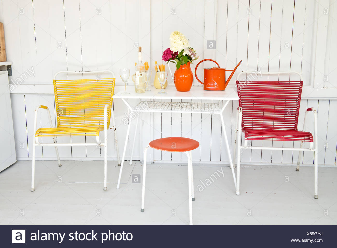 50s Chairs And Table Stock Photo 279264710 Alamy