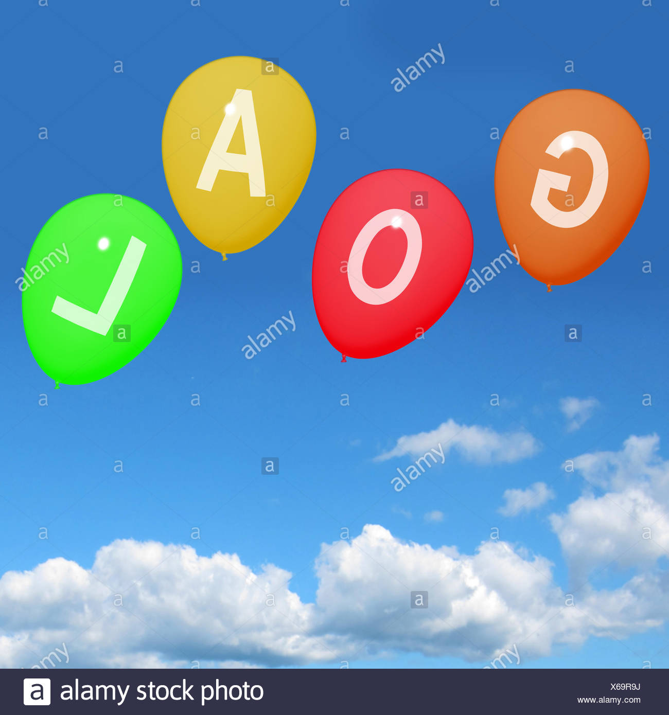 Four Goal Balloons Represent Promoted Wishes Dreams Goals And Ho Stock Photo Alamy Four Goal Balloons Represent Promoted Wishes Dreams Goals And Ho Stock Photo Alamy
