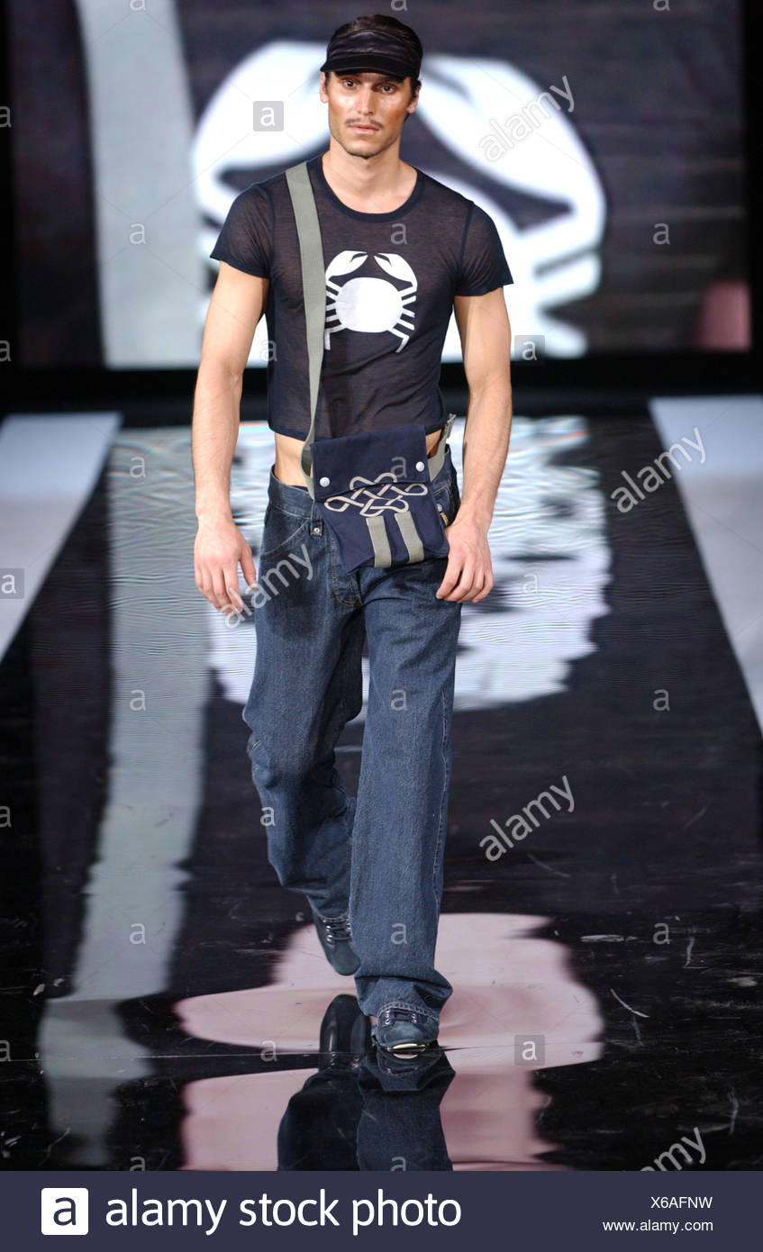 armani leather cap