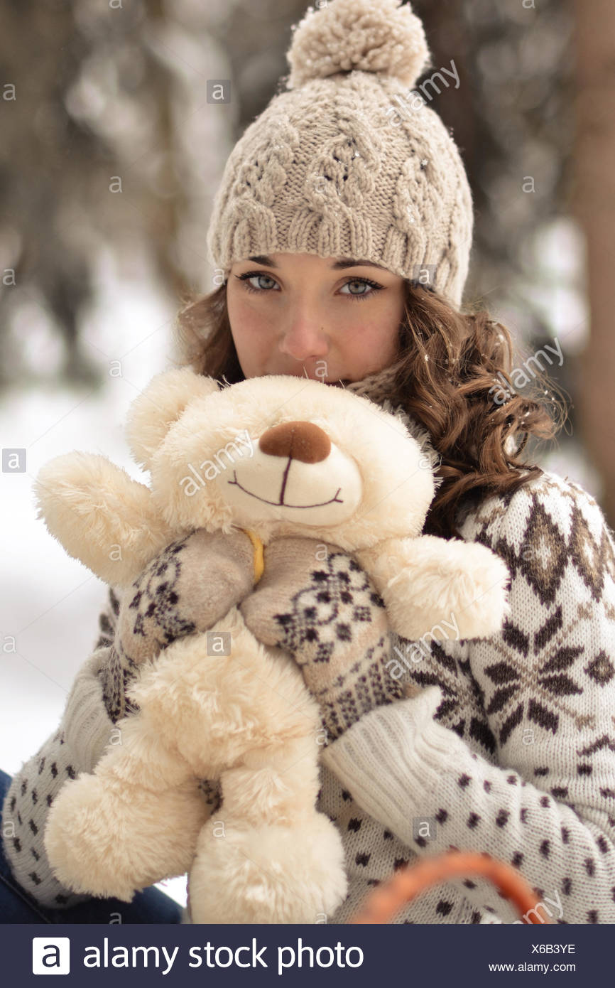 girl in a teddy