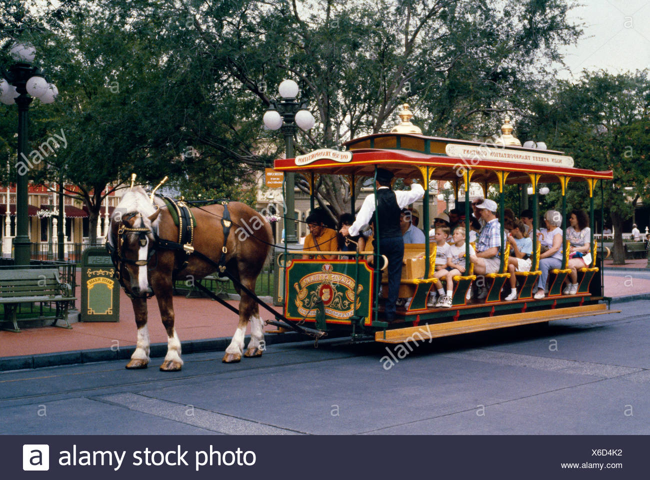Horse Drawn Trolley Stock Photos & Horse Drawn Trolley Stock Images - Alamy