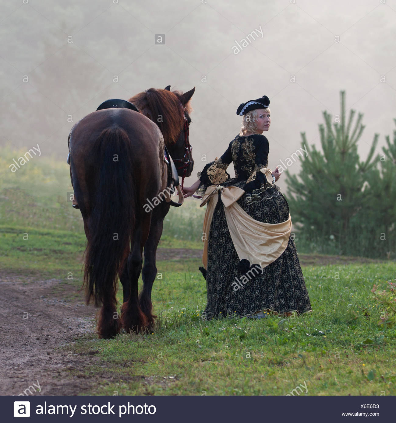 Baroque Riding High Resolution Stock Photography and Images - Alamy
