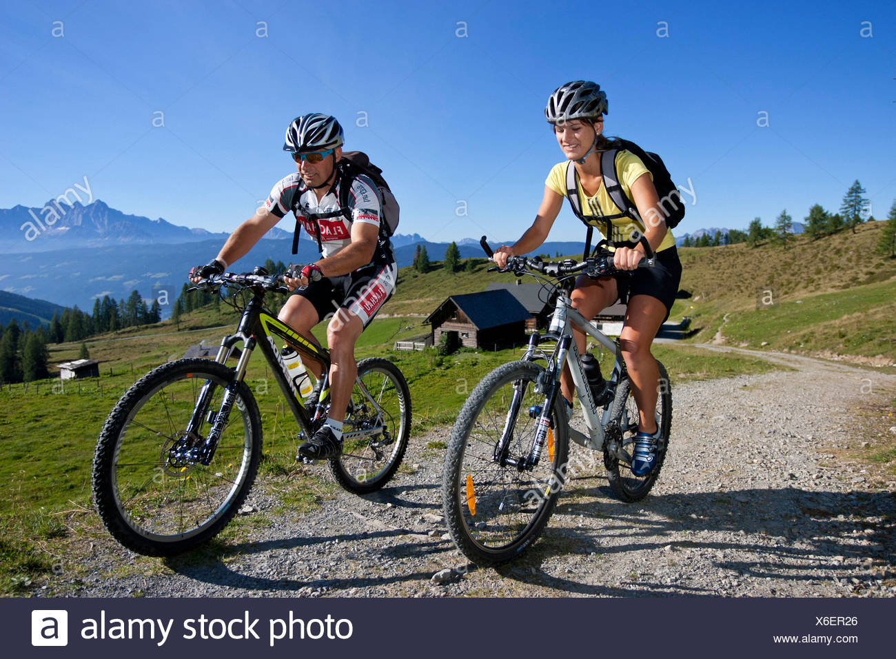 mountain biking group