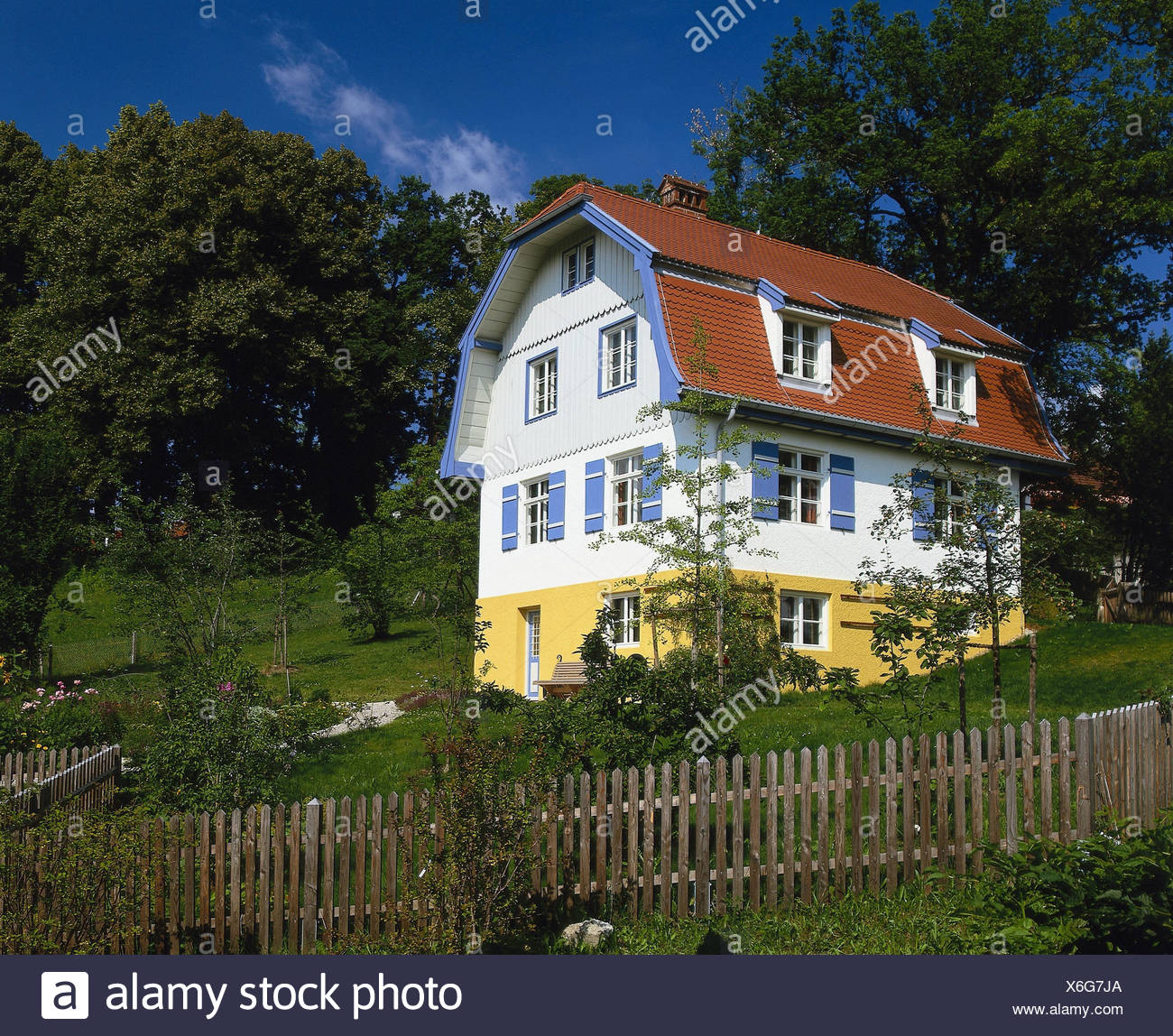 Germany Werdenfels Murnau Munterhaus Bavaria Upper Bavaria
