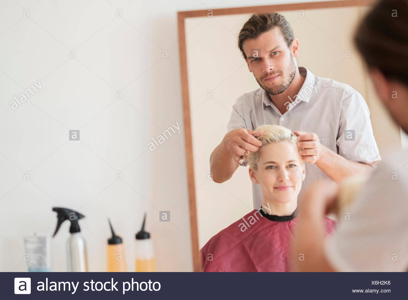 Hair Salon Window Stock Photos Hair Salon Window Stock Images