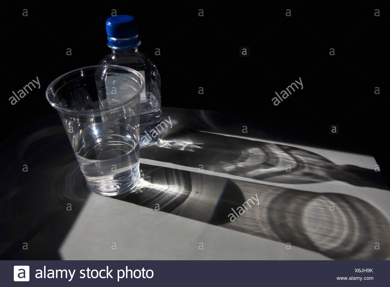 A Plastic Bottle And Cup Of Water On A Table Stock Photo Alamy A Plastic Bottle And Cup Of Water On A Table Stock Photo Alamy