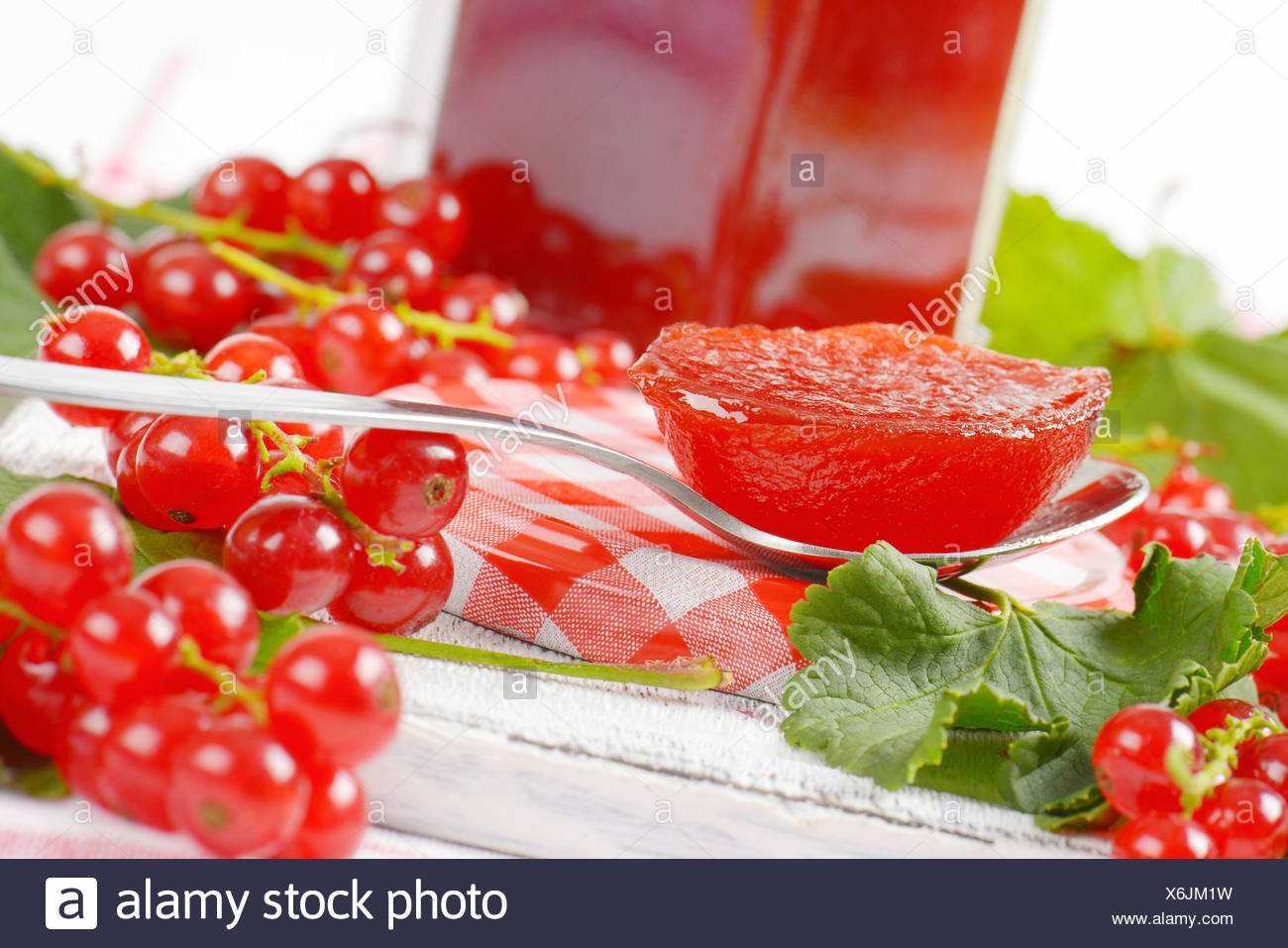 Red Currant Jelly Stock Photo 279464693 Alamy