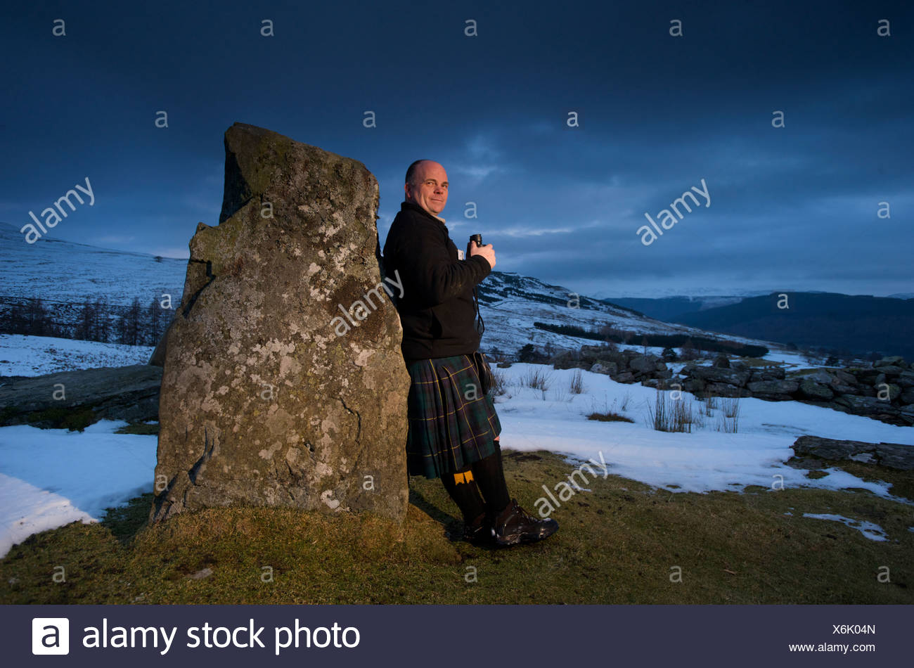 Scottish Man Kilt High Resolution Stock Photography and Images - Alamy
