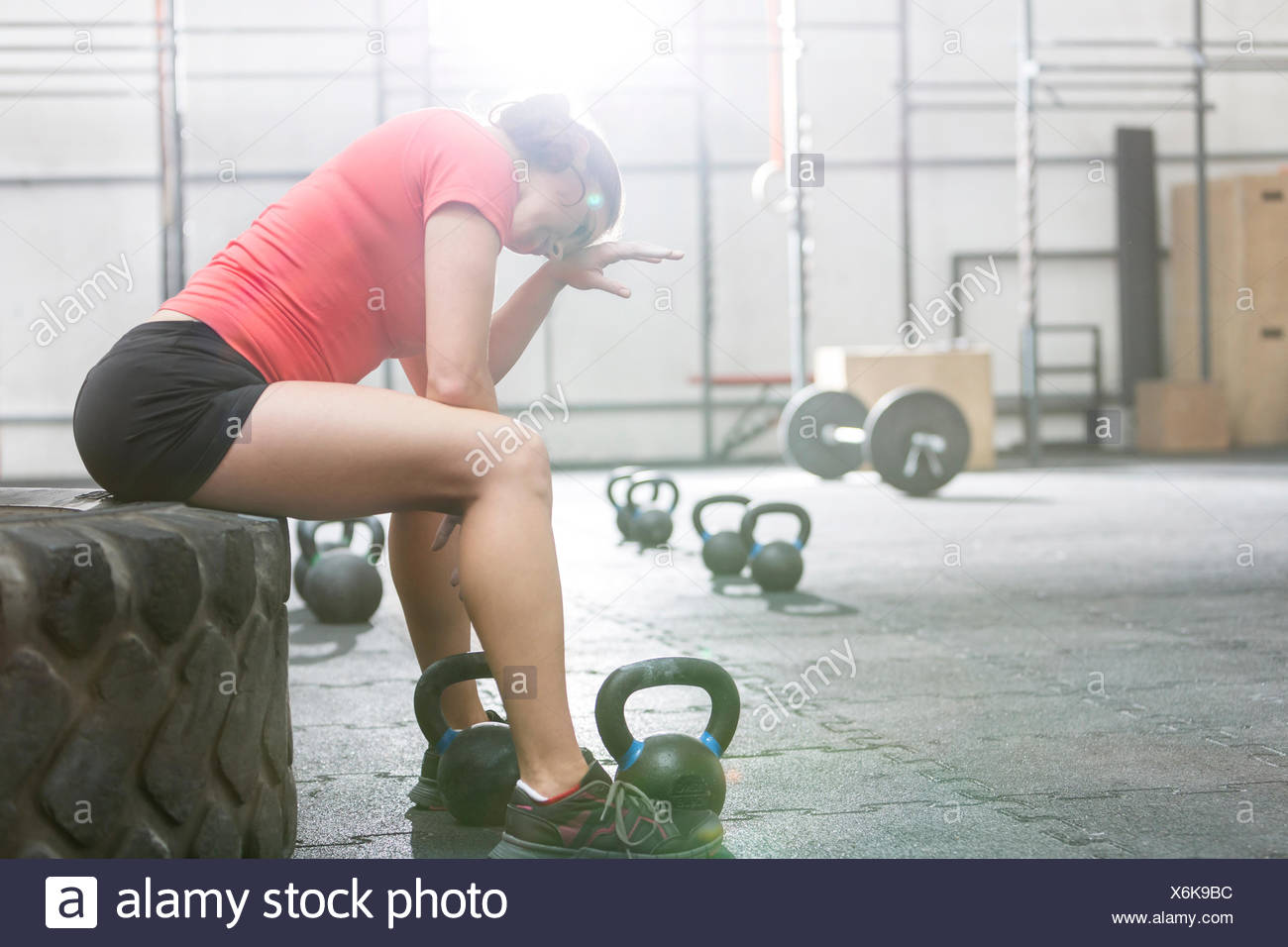 Female Weightlifter High Resolution Stock Photography and Images - Alamy