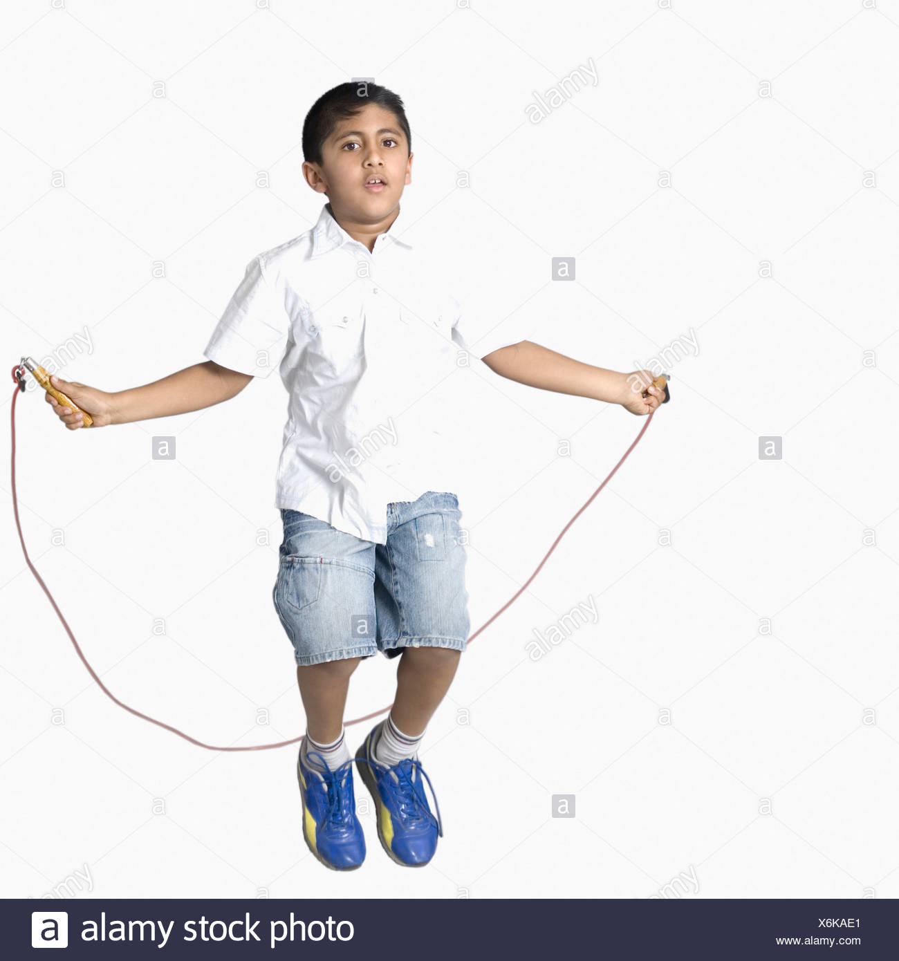 Boy Skipping Rope Stock Photos & Boy Skipping Rope Stock Images - Alamy