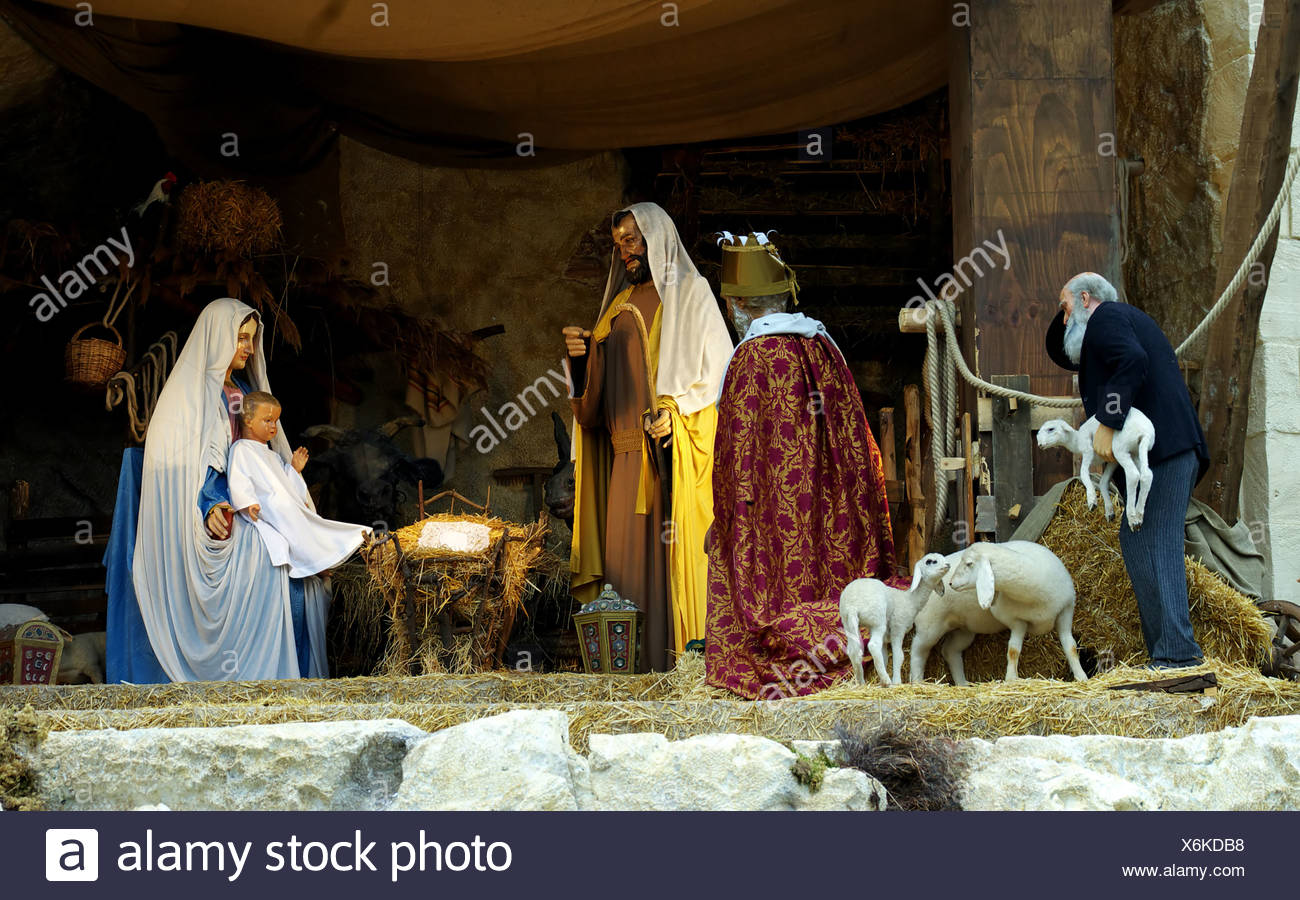 Nativity Scene Vatican High Resolution Stock Photography and Images Alamy