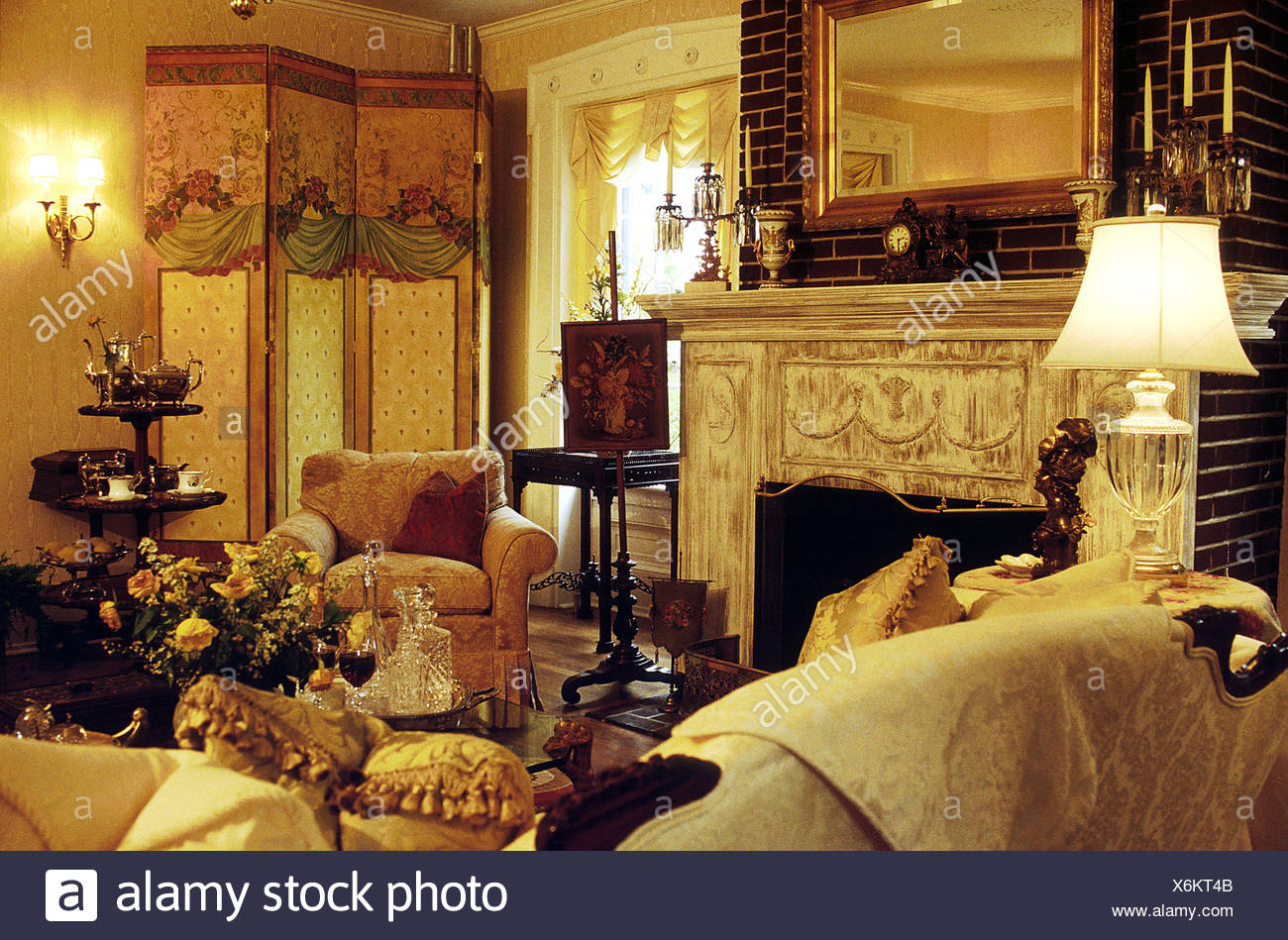 warm lights for living room